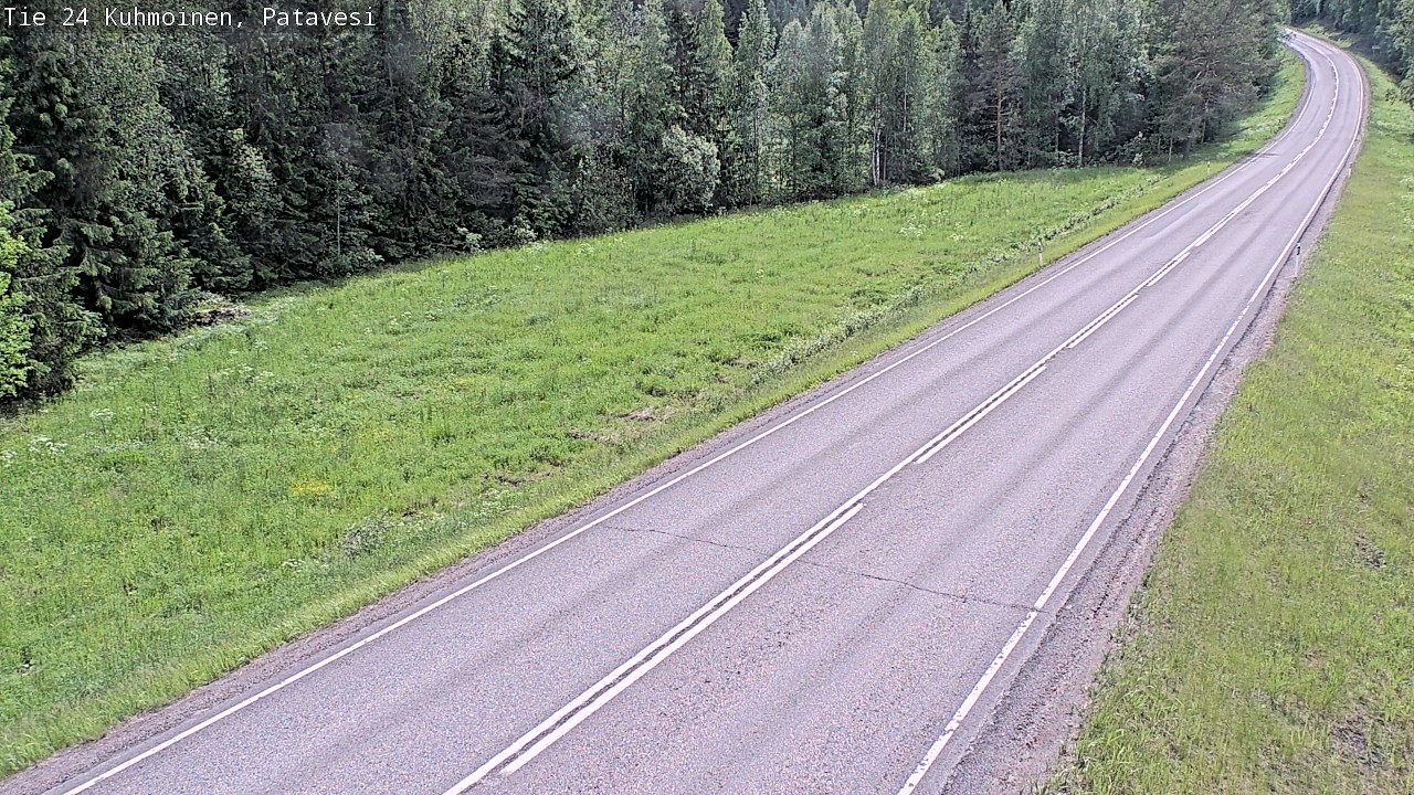 Kelikamerat Kuva Tie 24 Kuhmoinen, Patavesi, Kuhmoinen, Pirkanmaa