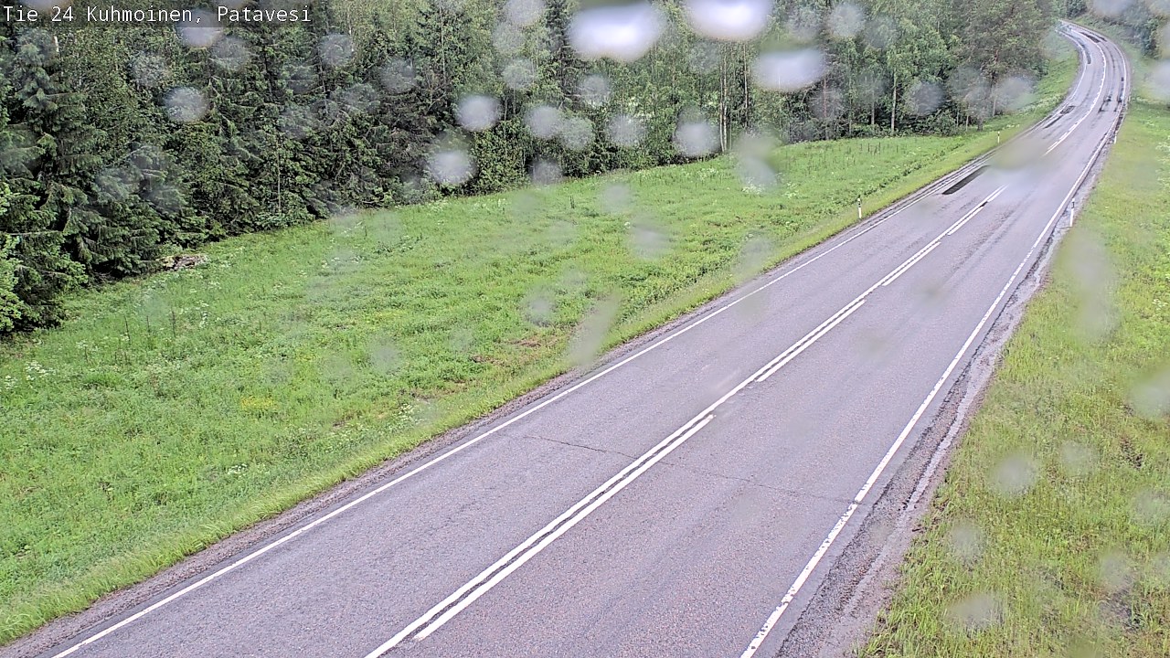 Weather Camera Image Väg 24 Kuhmois, Patavesi, Kuhmoinen, Pirkanmaa