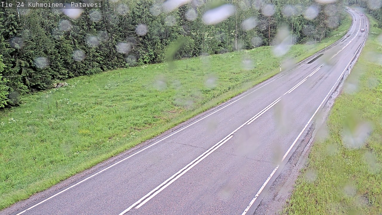 Weather Camera Image Road 24 Kuhmoinen, Patavesi, Kuhmoinen, Pirkanmaa