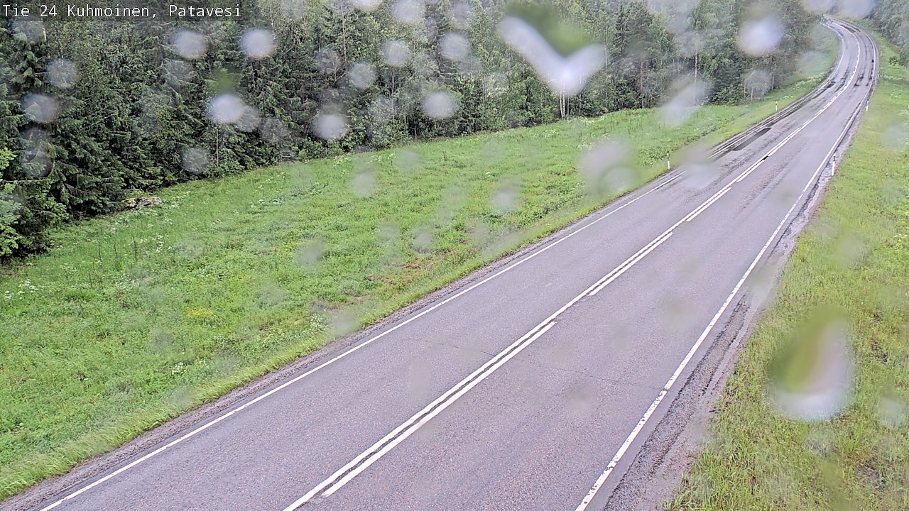 Weather Camera Image Väg 24 Kuhmois, Patavesi, Kuhmoinen, Pirkanmaa