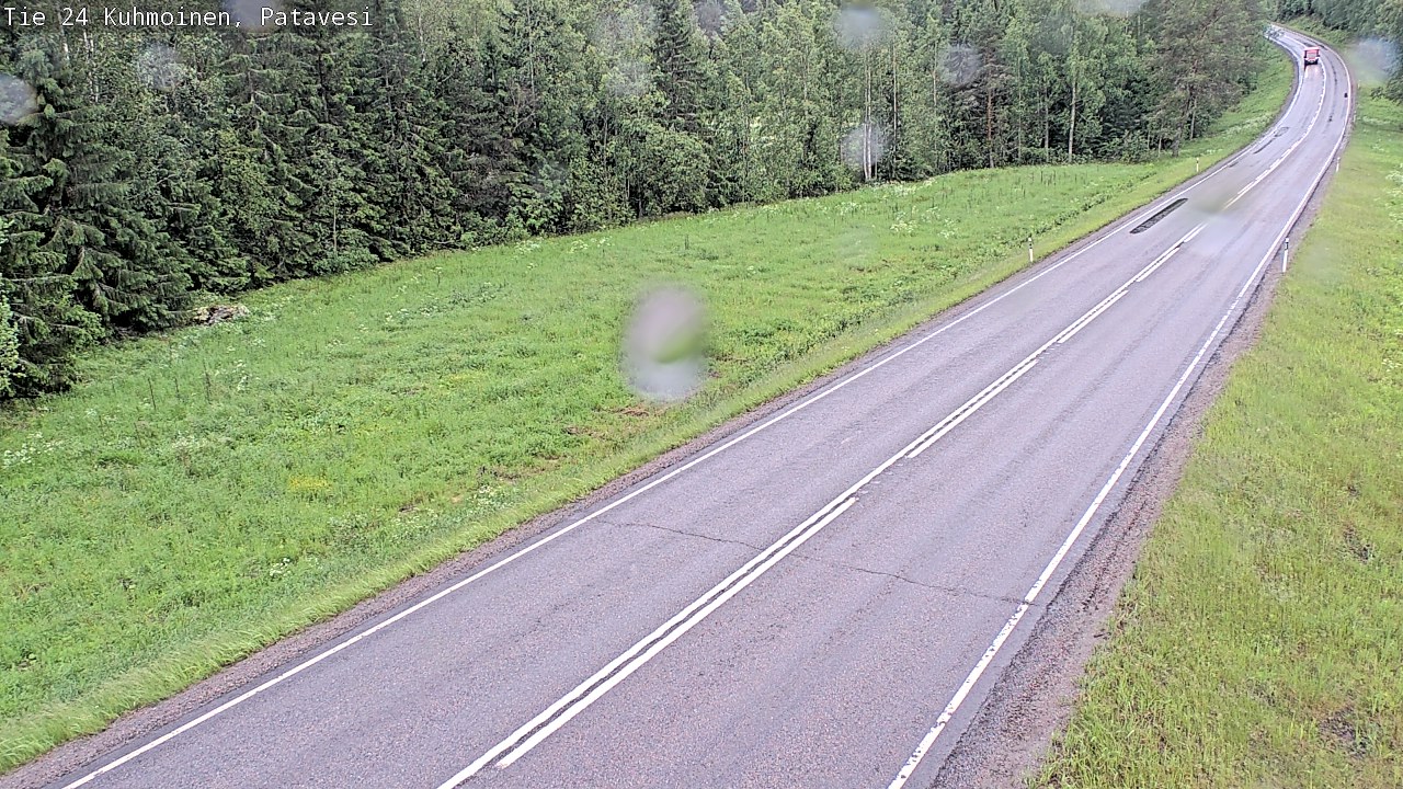 Weather Camera Image Väg 24 Kuhmois, Patavesi, Kuhmoinen, Pirkanmaa