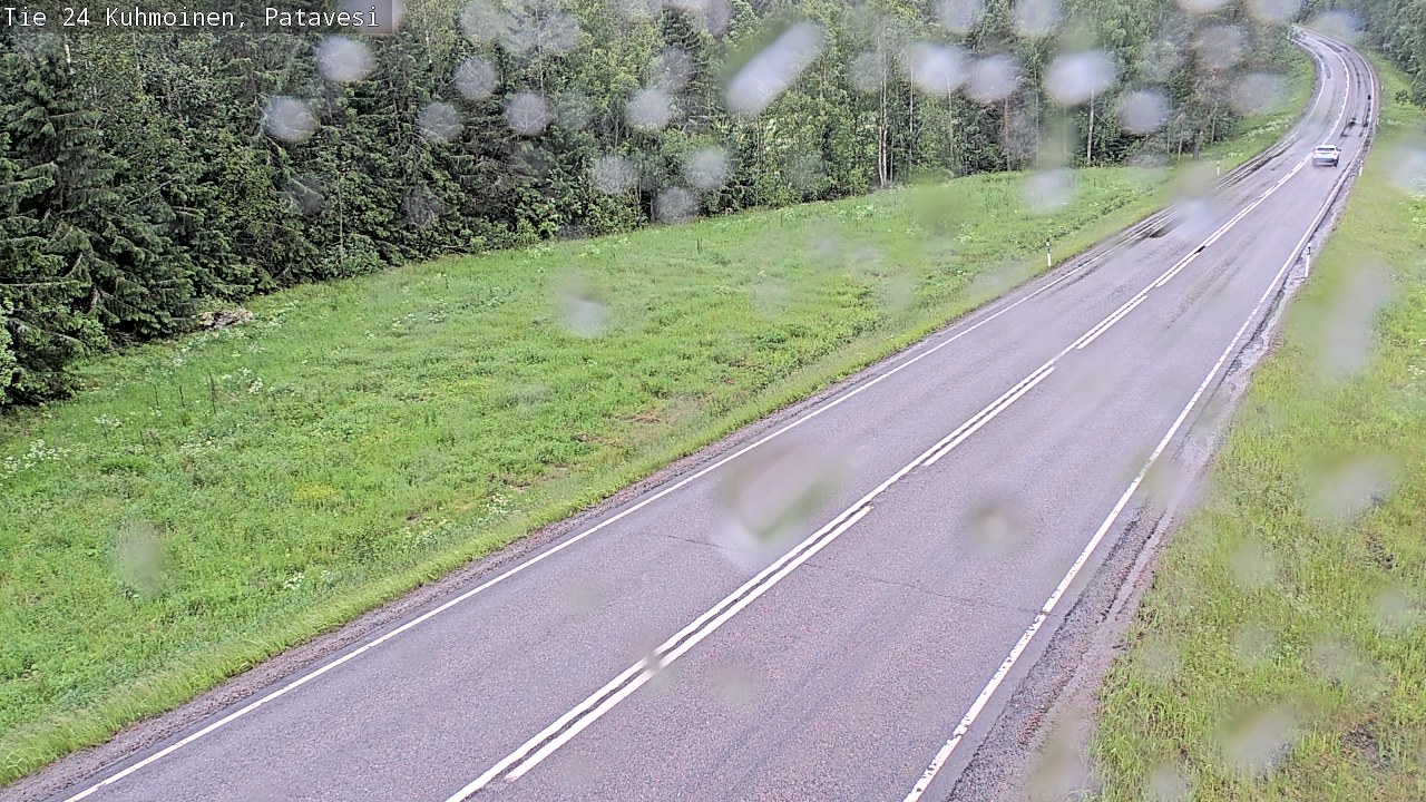 Weather Camera Image Väg 24 Kuhmois, Patavesi, Kuhmoinen, Pirkanmaa