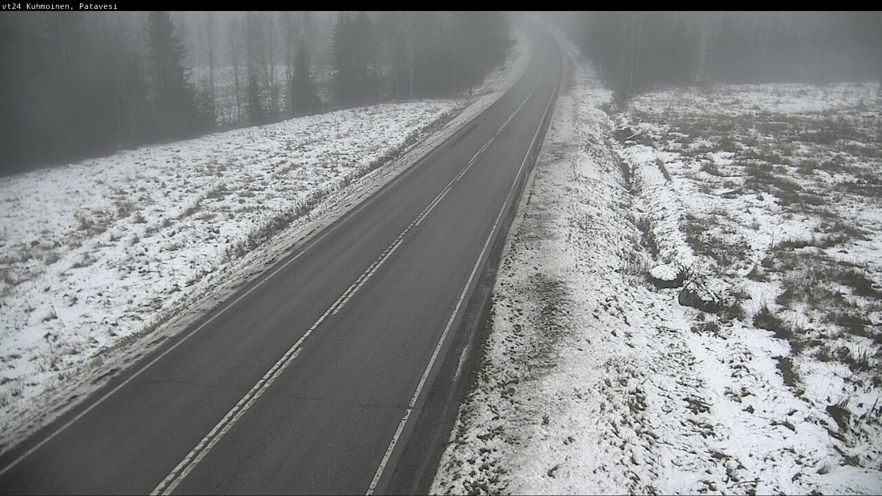 Weather Camera Image Väg 24 Kuhmois, Patavesi, Kuhmoinen, Pirkanmaa
