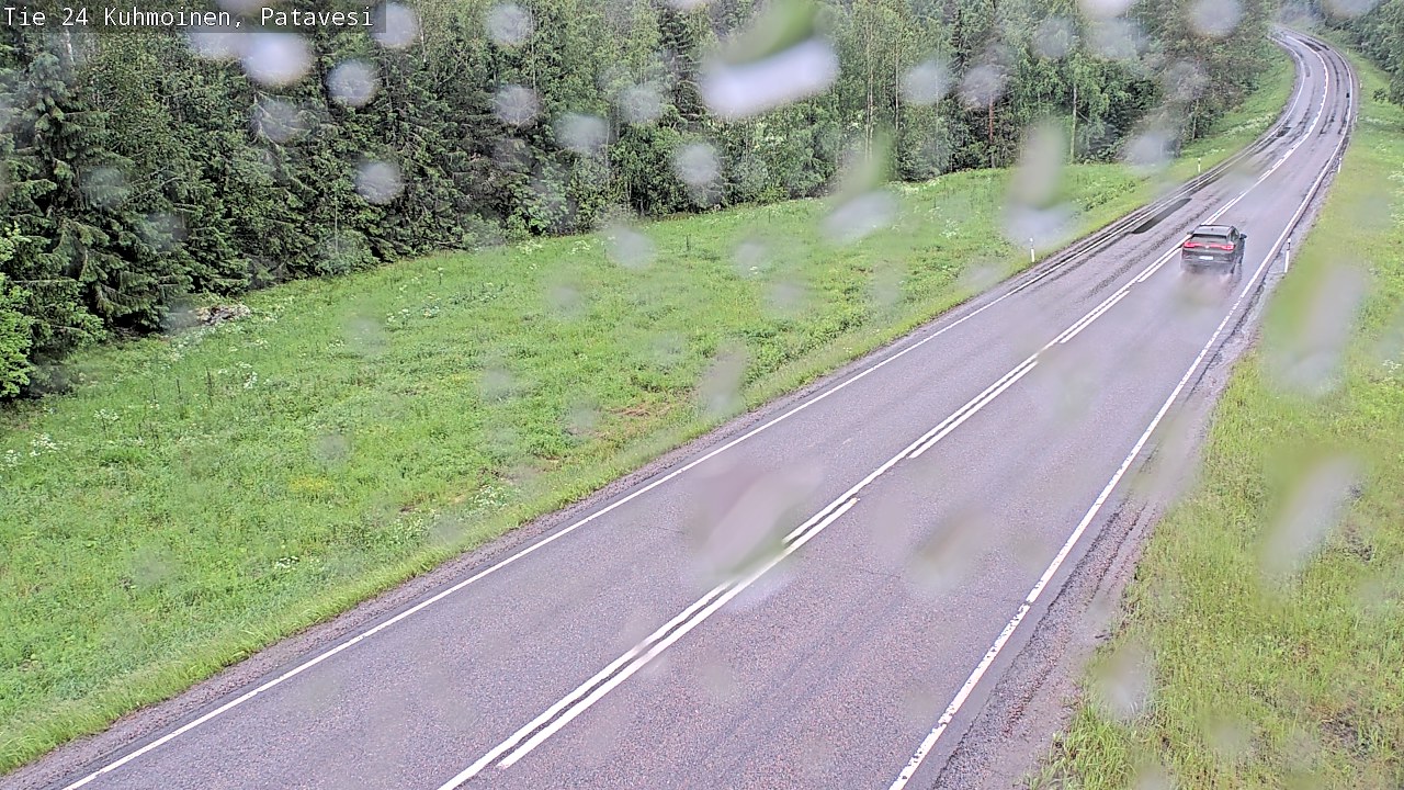 Weather Camera Image Väg 24 Kuhmois, Patavesi, Kuhmoinen, Pirkanmaa