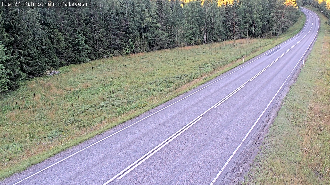 Weather Camera Image Road 24 Kuhmoinen, Patavesi, Kuhmoinen, Pirkanmaa