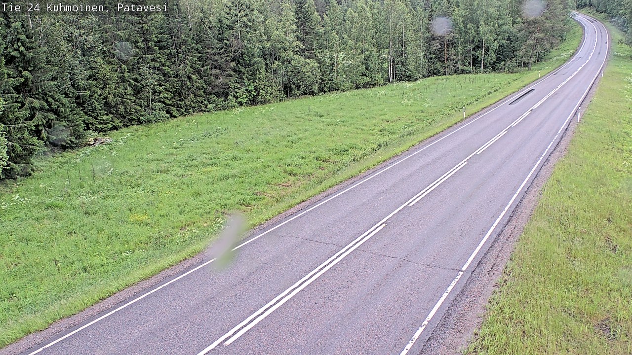Weather Camera Image Väg 24 Kuhmois, Patavesi, Kuhmoinen, Pirkanmaa