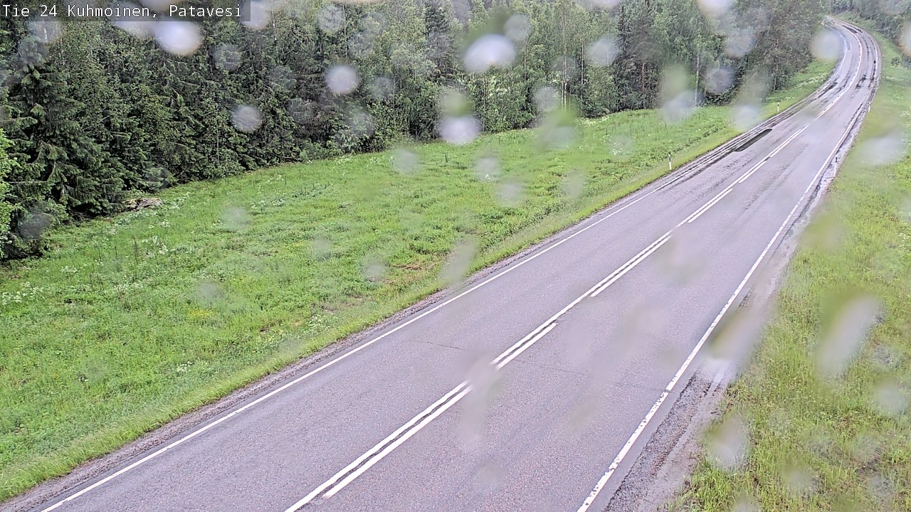 Weather Camera Image Väg 24 Kuhmois, Patavesi, Kuhmoinen, Pirkanmaa