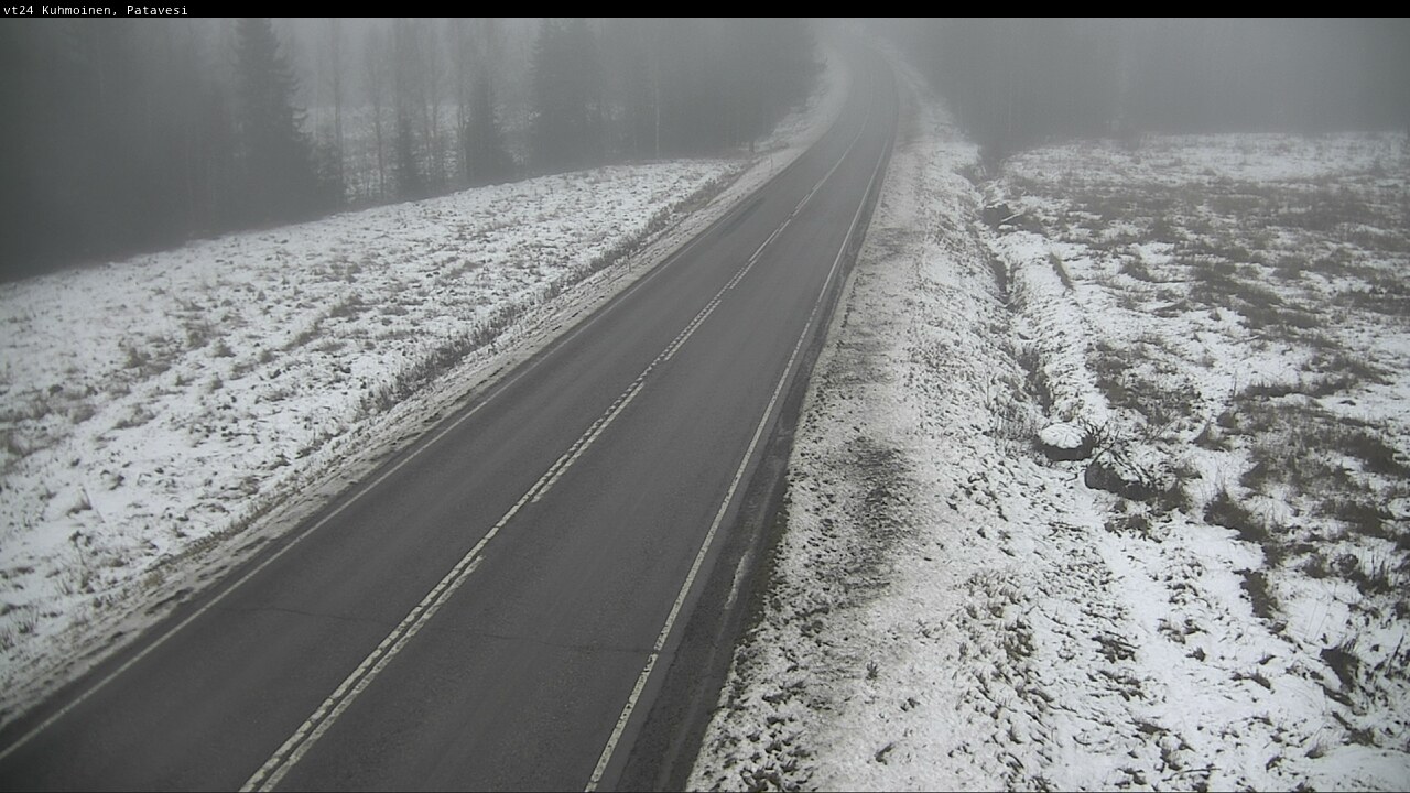 Weather Camera Image Väg 24 Kuhmois, Patavesi, Kuhmoinen, Pirkanmaa