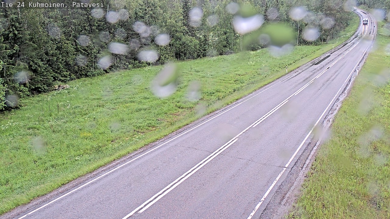 Weather Camera Image Väg 24 Kuhmois, Patavesi, Kuhmoinen, Pirkanmaa