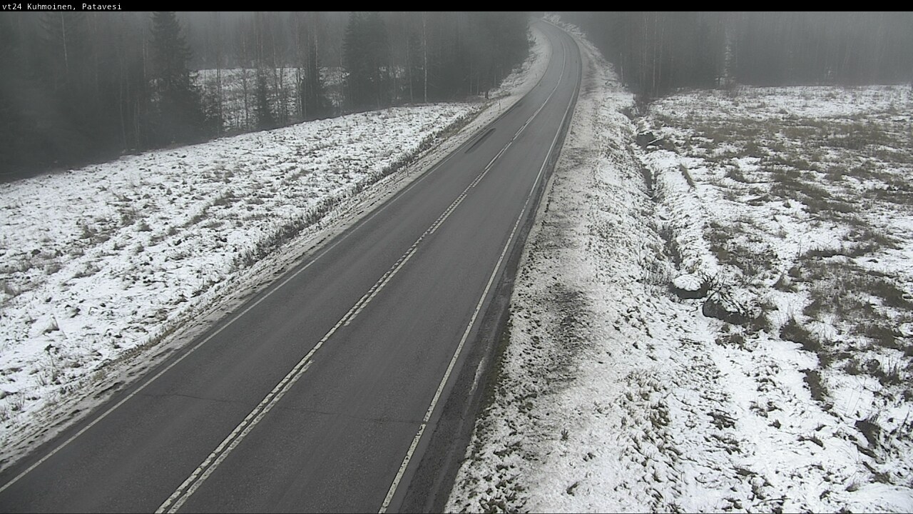 Weather Camera Image Väg 24 Kuhmois, Patavesi, Kuhmoinen, Pirkanmaa