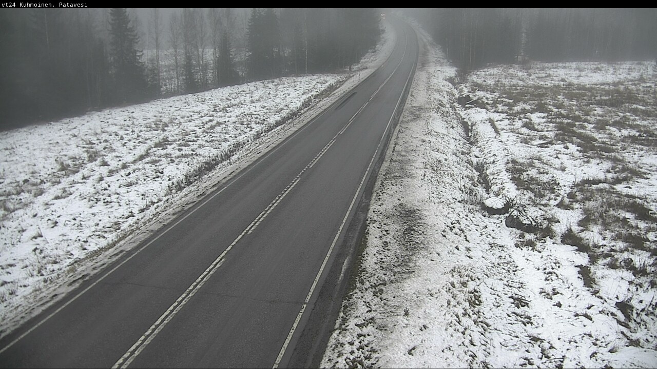 Weather Camera Image Väg 24 Kuhmois, Patavesi, Kuhmoinen, Pirkanmaa
