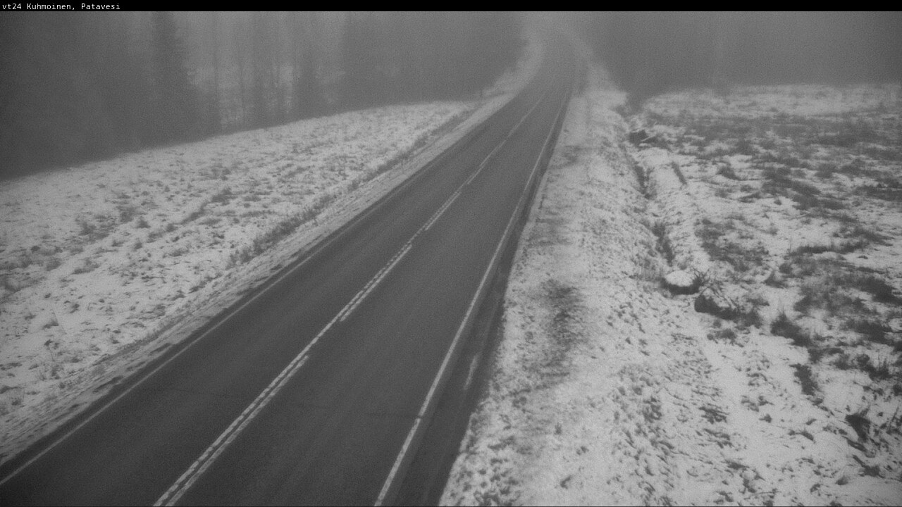 Weather Camera Image Väg 24 Kuhmois, Patavesi, Kuhmoinen, Pirkanmaa