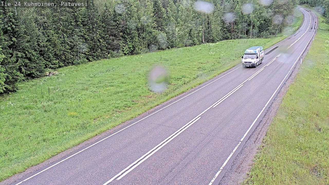 Weather Camera Image Väg 24 Kuhmois, Patavesi, Kuhmoinen, Pirkanmaa
