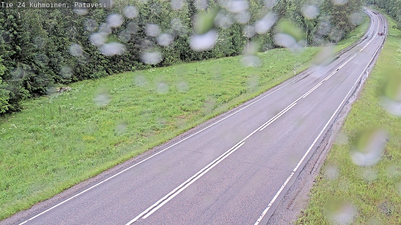Weather Camera Image Väg 24 Kuhmois, Patavesi, Kuhmoinen, Pirkanmaa