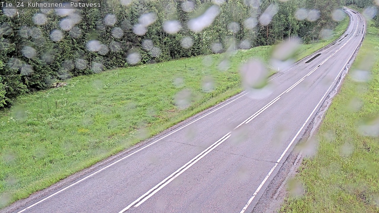 Weather Camera Image Väg 24 Kuhmois, Patavesi, Kuhmoinen, Pirkanmaa