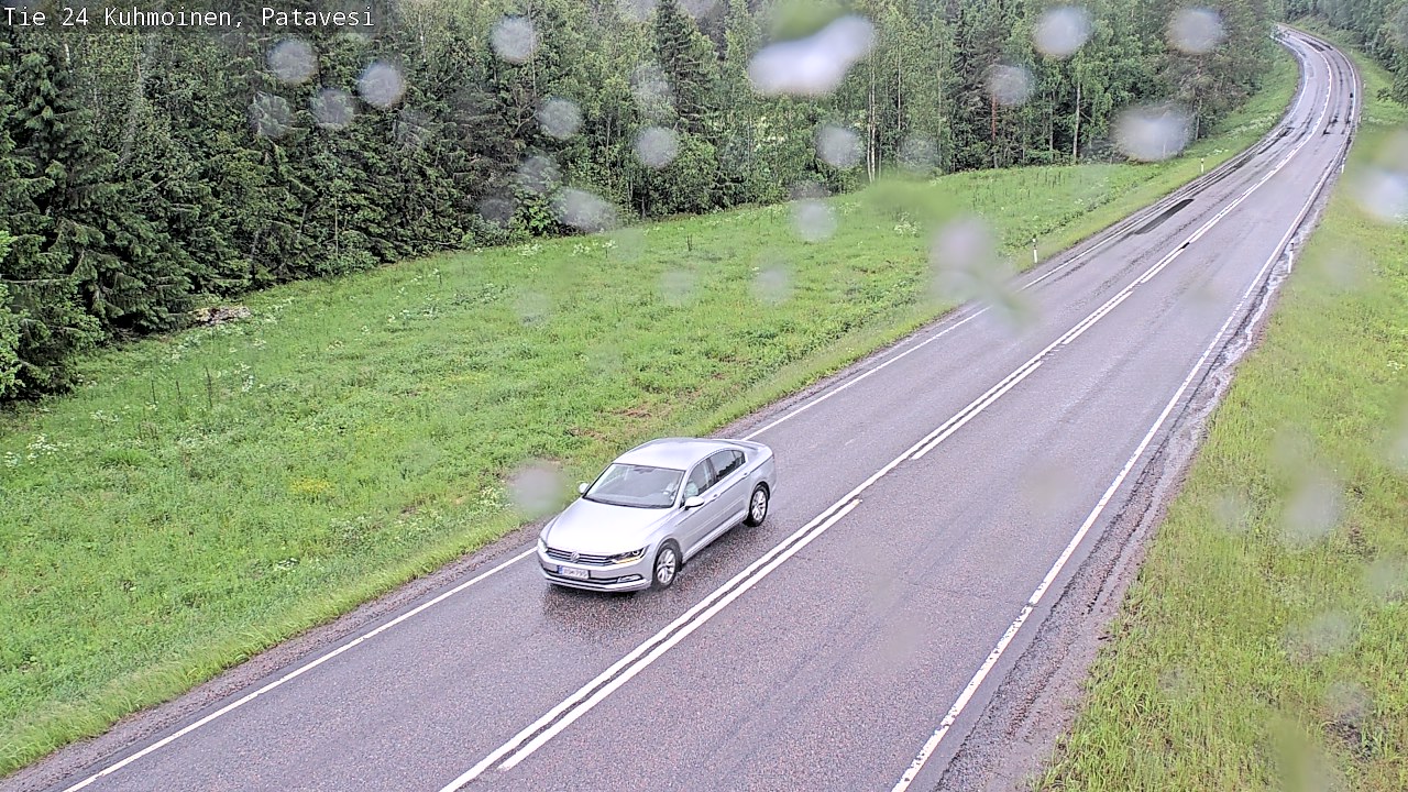 Weather Camera Image Väg 24 Kuhmois, Patavesi, Kuhmoinen, Pirkanmaa