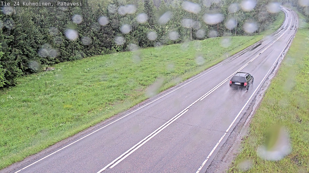 Weather Camera Image Väg 24 Kuhmois, Patavesi, Kuhmoinen, Pirkanmaa