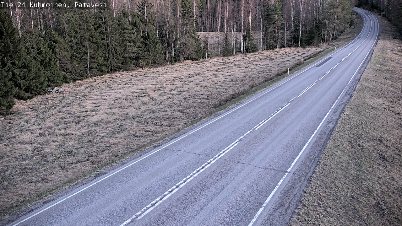 Weather Camera Image Väg 24 Kuhmois, Patavesi, Kuhmoinen, Pirkanmaa