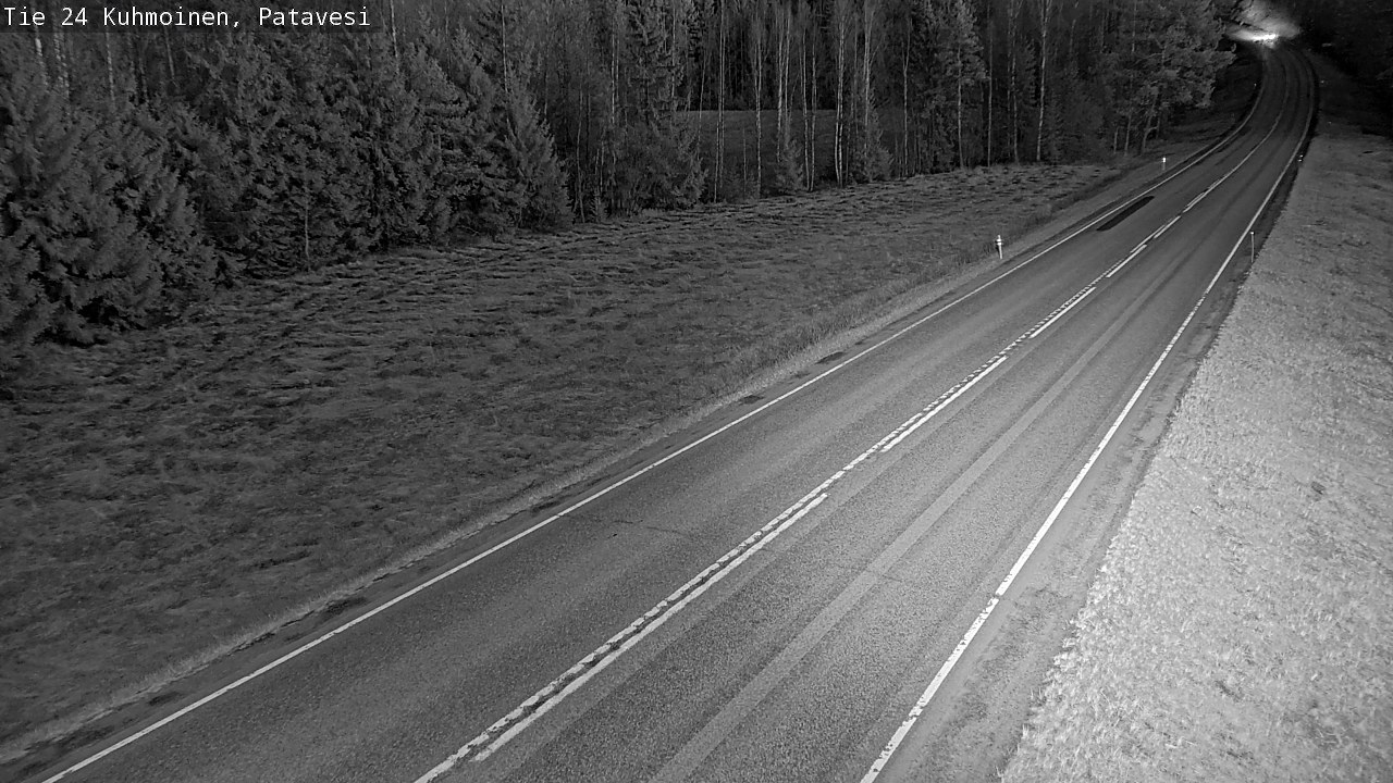 Weather Camera Image Väg 24 Kuhmois, Patavesi, Kuhmoinen, Pirkanmaa