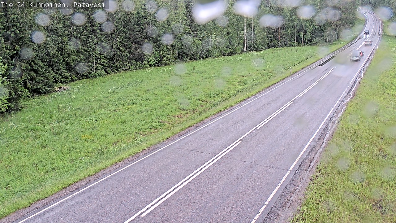 Weather Camera Image Väg 24 Kuhmois, Patavesi, Kuhmoinen, Pirkanmaa
