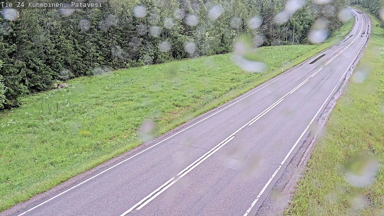 Weather Camera Image Väg 24 Kuhmois, Patavesi, Kuhmoinen, Pirkanmaa