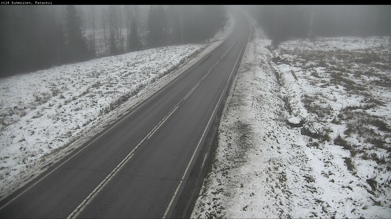 Weather Camera Image Väg 24 Kuhmois, Patavesi, Kuhmoinen, Pirkanmaa