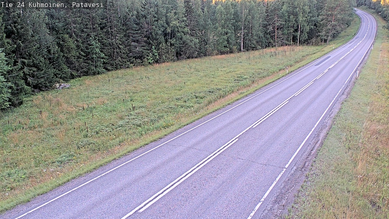 Weather Camera Image Road 24 Kuhmoinen, Patavesi, Kuhmoinen, Pirkanmaa