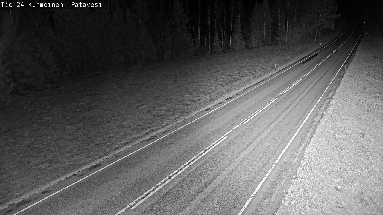 Weather Camera Image Väg 24 Kuhmois, Patavesi, Kuhmoinen, Pirkanmaa