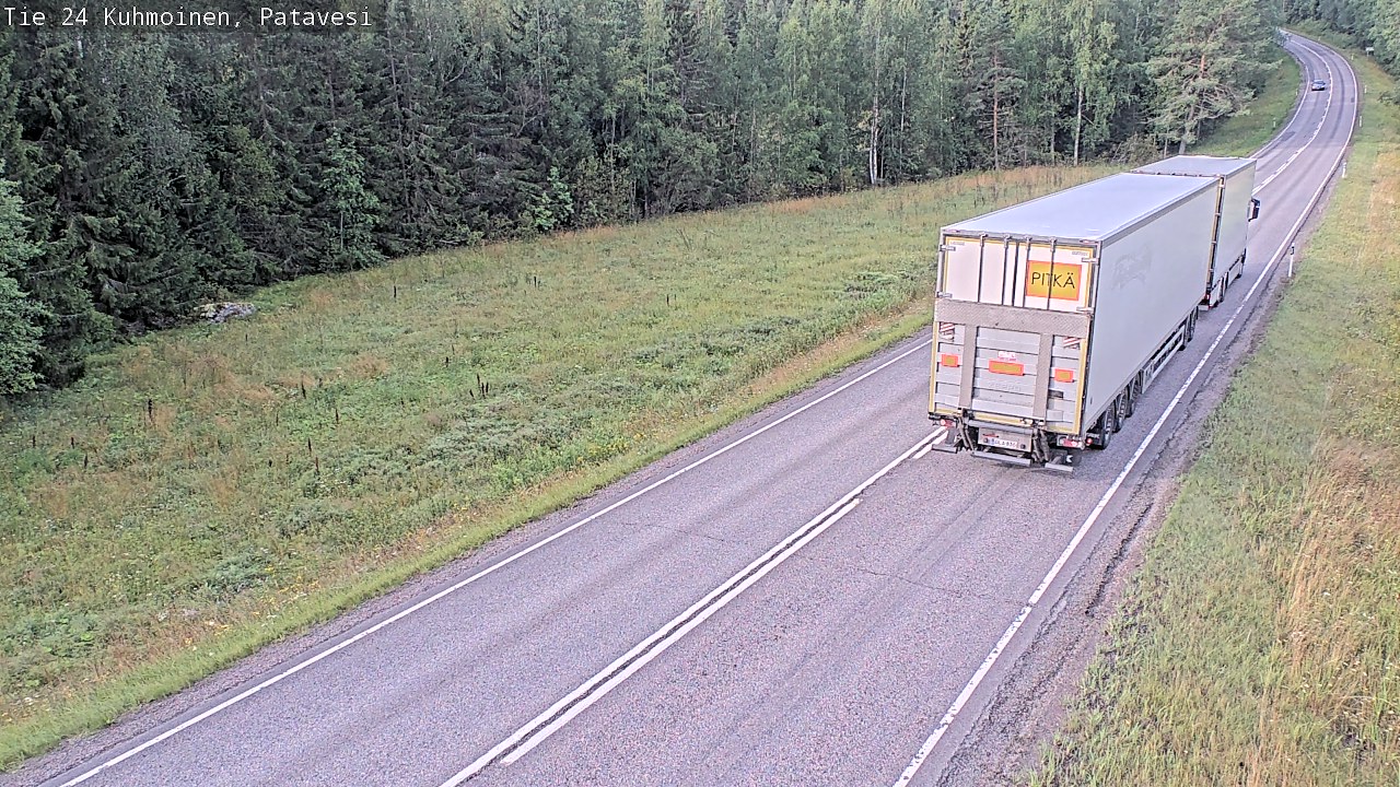 Kelikamerat Kuva Tie 24 Kuhmoinen, Patavesi, Kuhmoinen, Pirkanmaa