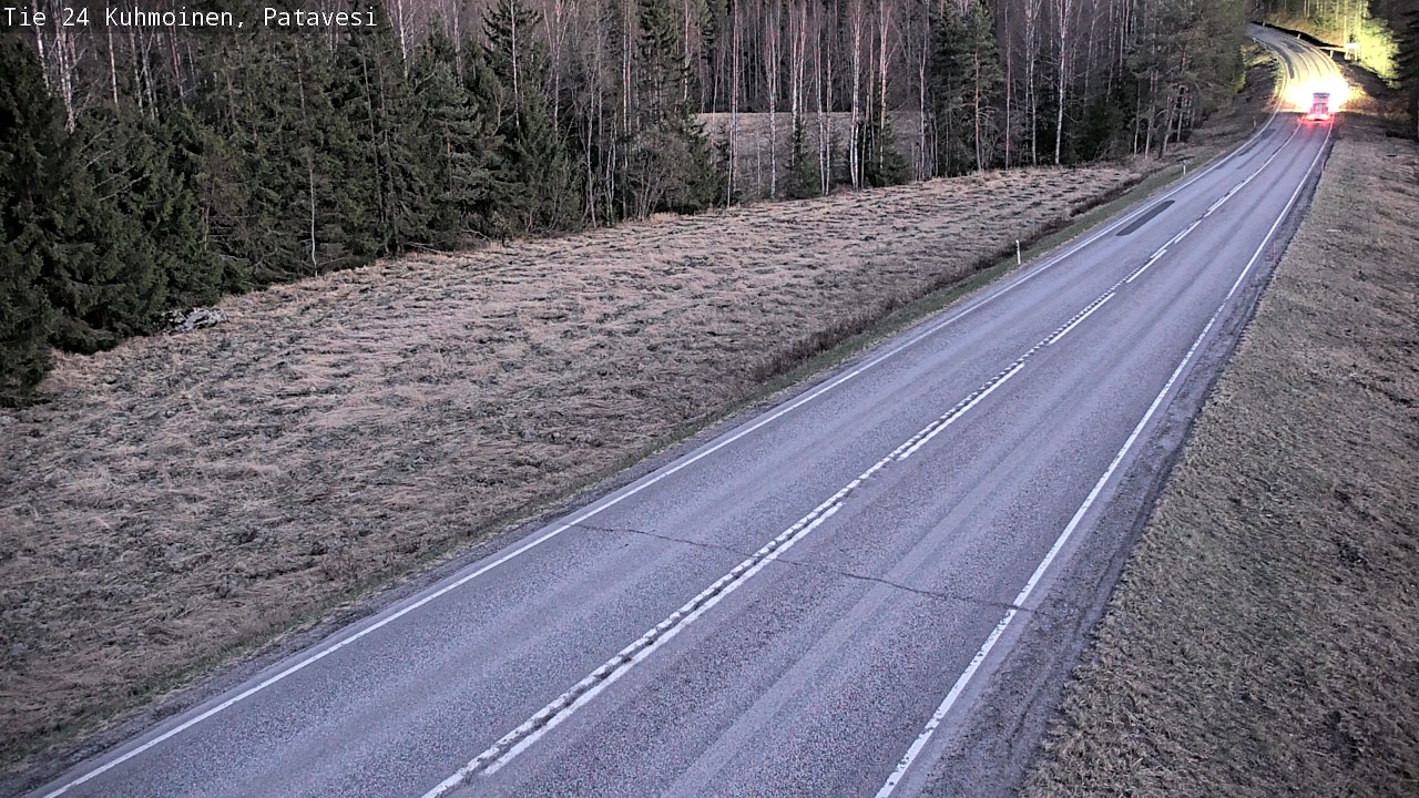 Weather Camera Image Väg 24 Kuhmois, Patavesi, Kuhmoinen, Pirkanmaa