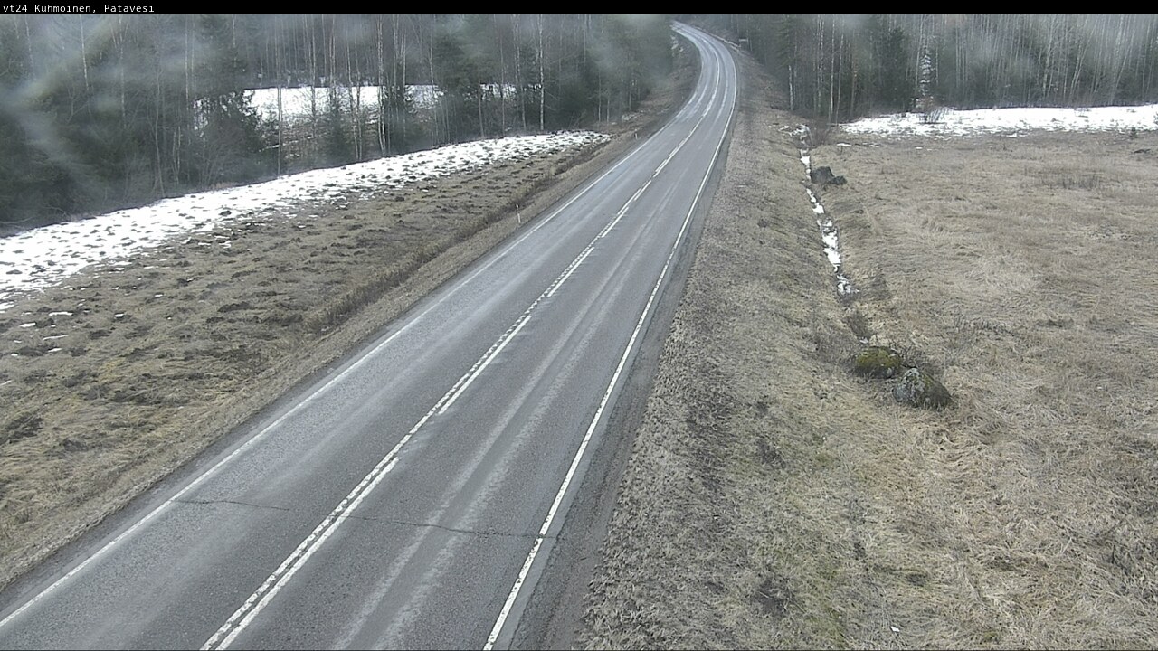 Weather Camera Image Road 24 Kuhmoinen, Patavesi, Kuhmoinen, Pirkanmaa