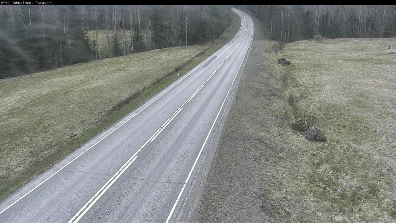 Weather Camera Image Road 24 Kuhmoinen, Patavesi, Kuhmoinen, Pirkanmaa