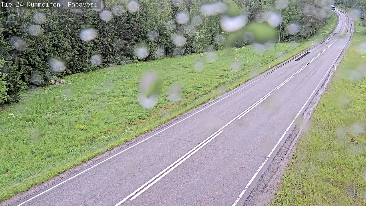 Weather Camera Image Väg 24 Kuhmois, Patavesi, Kuhmoinen, Pirkanmaa