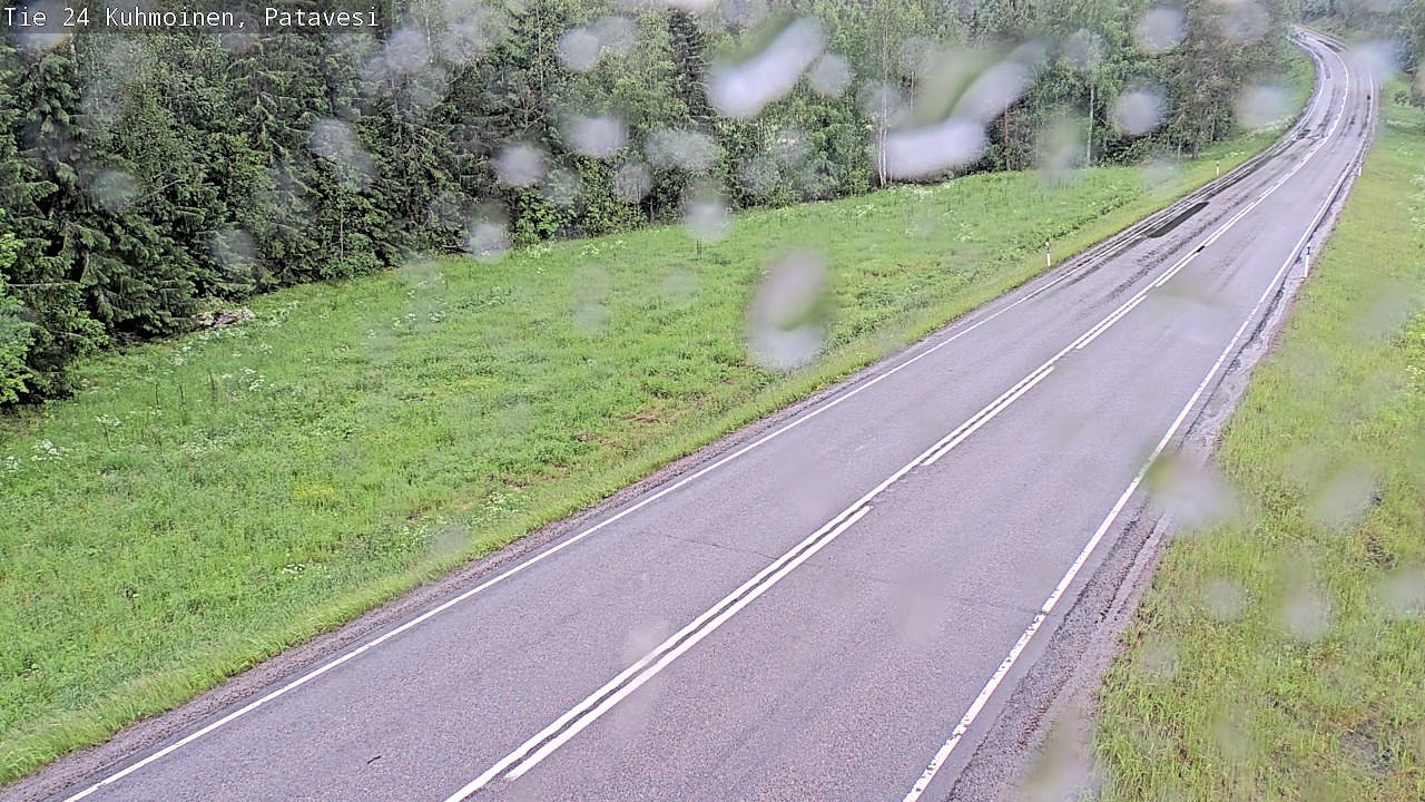 Weather Camera Image Road 24 Kuhmoinen, Patavesi, Kuhmoinen, Pirkanmaa