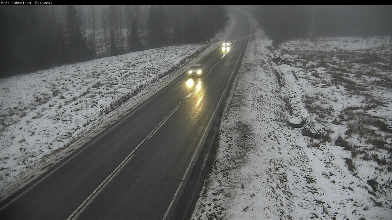 Weather Camera Image Väg 24 Kuhmois, Patavesi, Kuhmoinen, Pirkanmaa