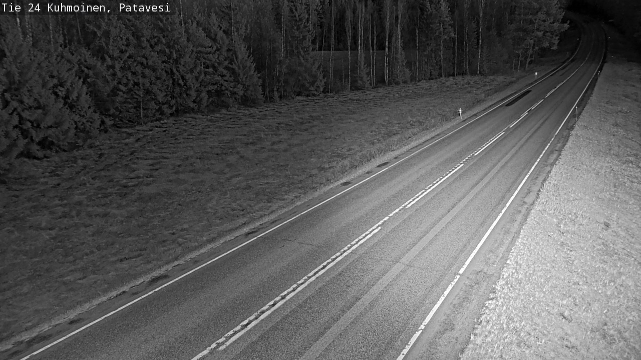 Weather Camera Image Väg 24 Kuhmois, Patavesi, Kuhmoinen, Pirkanmaa