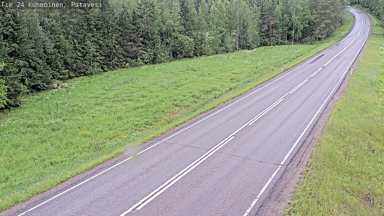 Weather Camera Image Väg 24 Kuhmois, Patavesi, Kuhmoinen, Pirkanmaa