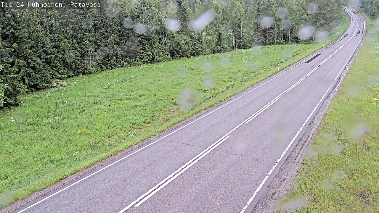 Weather Camera Image Väg 24 Kuhmois, Patavesi, Kuhmoinen, Pirkanmaa