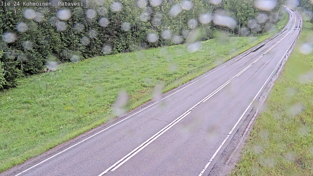 Weather Camera Image Väg 24 Kuhmois, Patavesi, Kuhmoinen, Pirkanmaa
