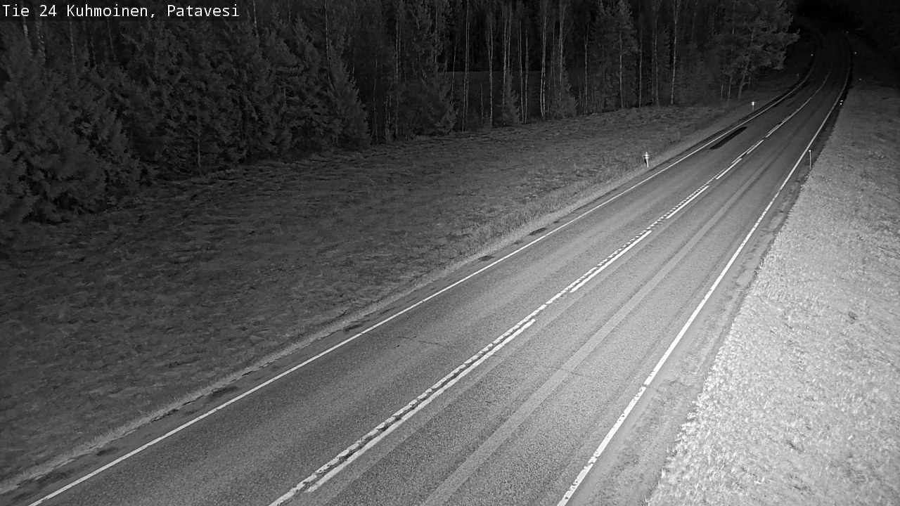 Weather Camera Image Väg 24 Kuhmois, Patavesi, Kuhmoinen, Pirkanmaa