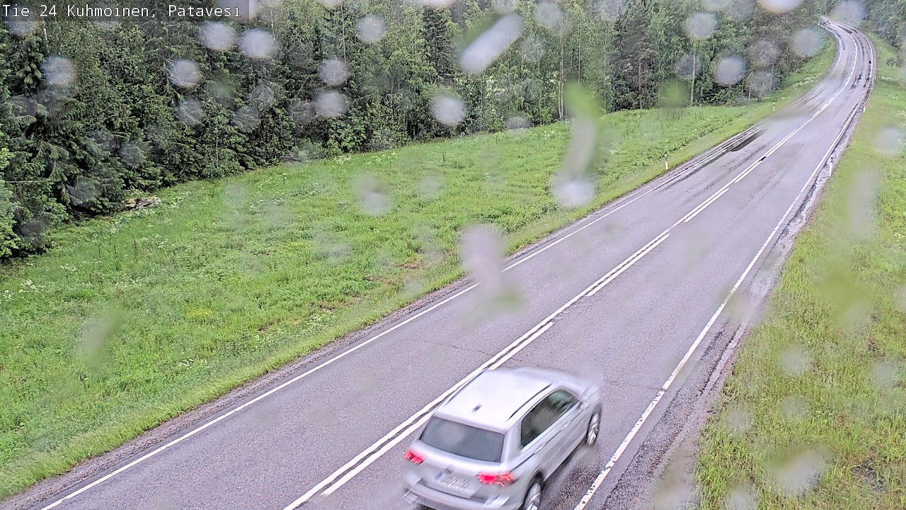 Weather Camera Image Väg 24 Kuhmois, Patavesi, Kuhmoinen, Pirkanmaa