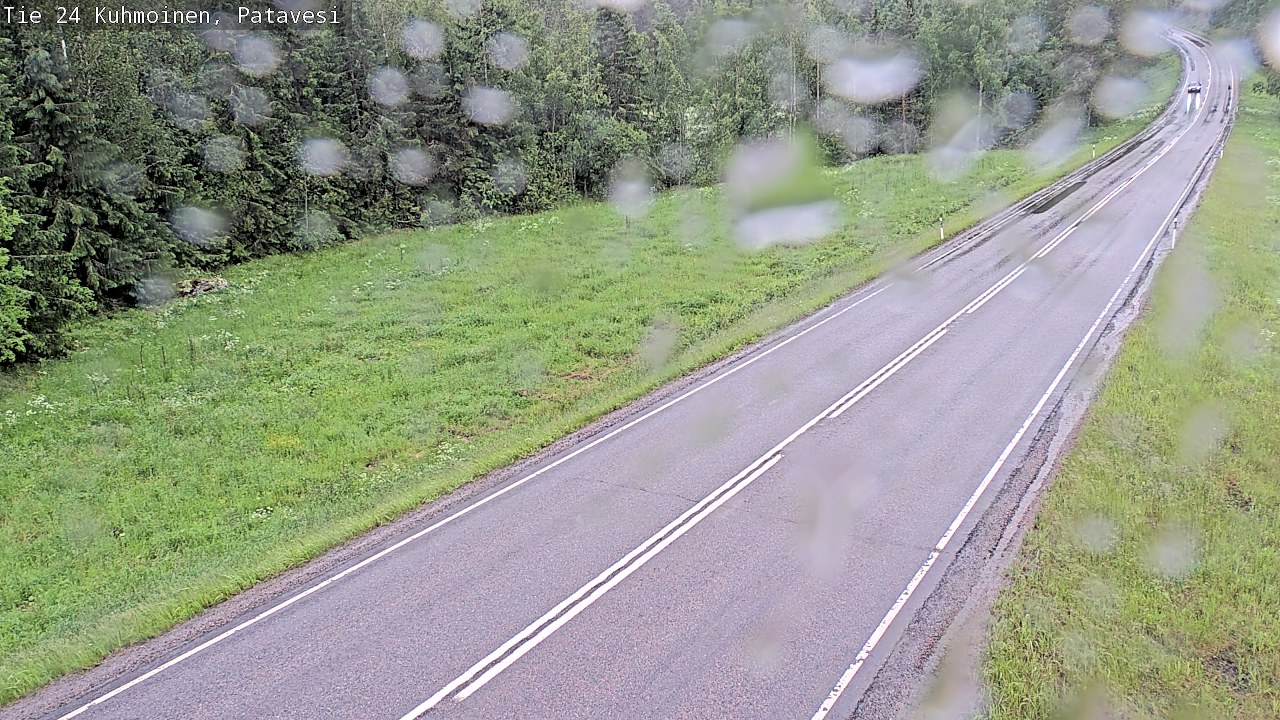 Weather Camera Image Väg 24 Kuhmois, Patavesi, Kuhmoinen, Pirkanmaa