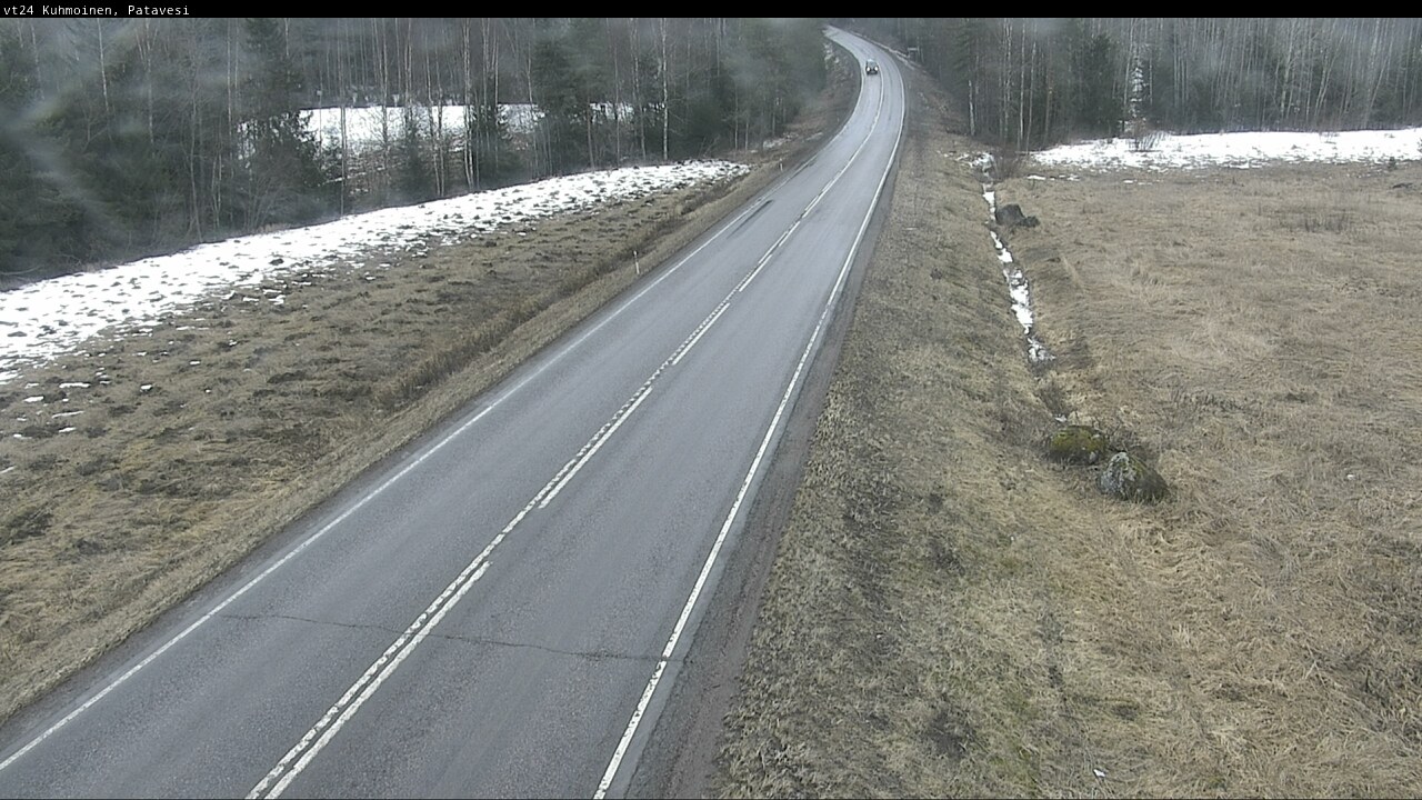 Weather Camera Image Väg 24 Kuhmois, Patavesi, Kuhmoinen, Pirkanmaa