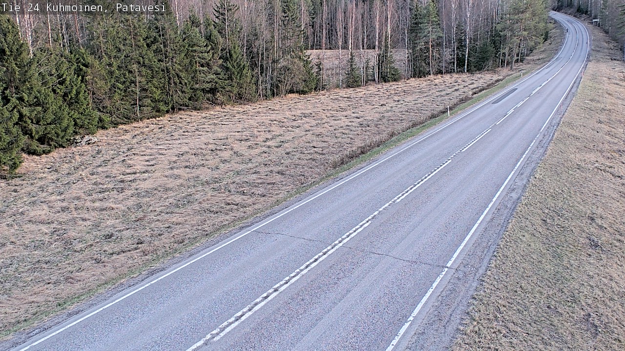 Weather Camera Image Road 24 Kuhmoinen, Patavesi, Kuhmoinen, Pirkanmaa
