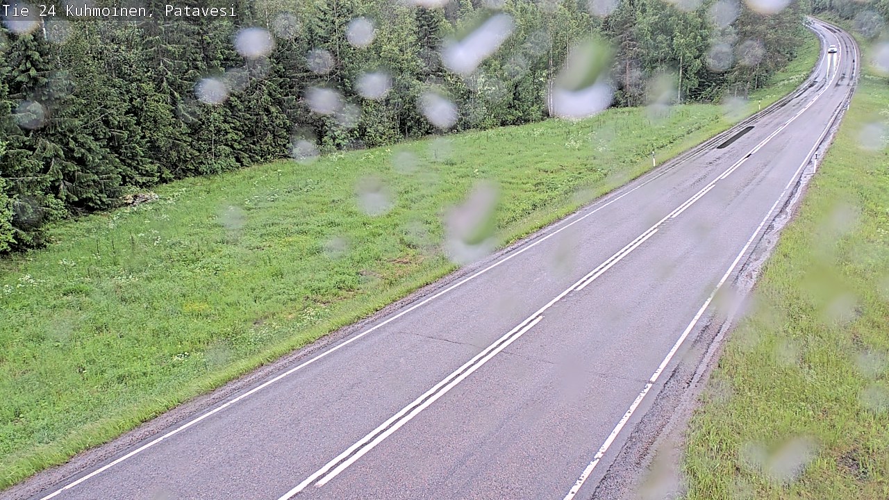 Weather Camera Image Road 24 Kuhmoinen, Patavesi, Kuhmoinen, Pirkanmaa