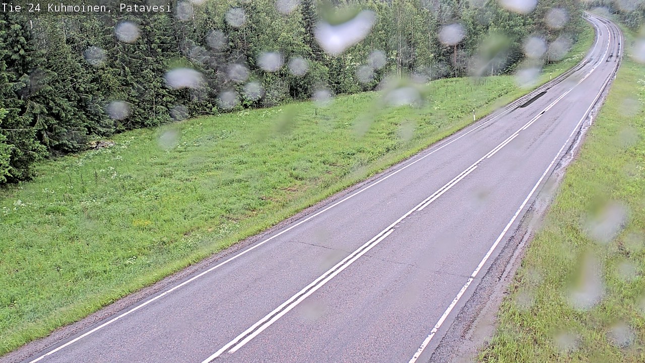 Weather Camera Image Väg 24 Kuhmois, Patavesi, Kuhmoinen, Pirkanmaa