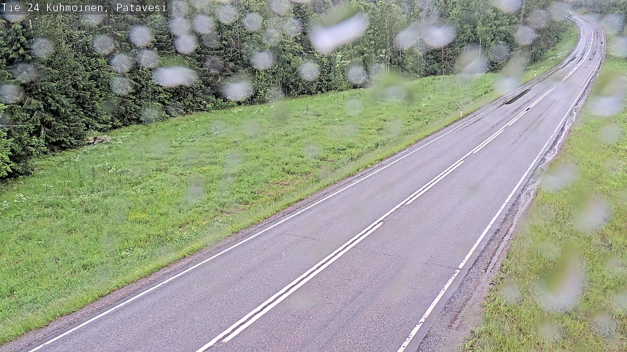 Weather Camera Image Väg 24 Kuhmois, Patavesi, Kuhmoinen, Pirkanmaa