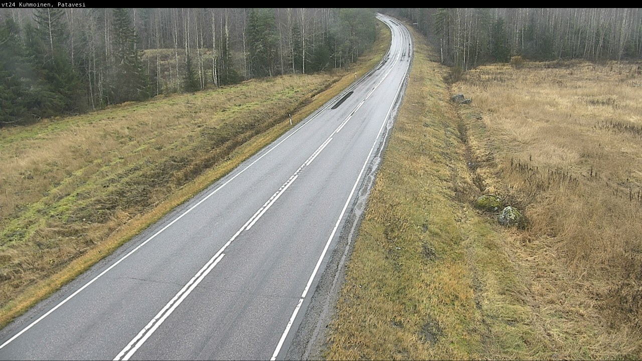 Weather Camera Image Väg 24 Kuhmois, Patavesi, Kuhmoinen, Pirkanmaa