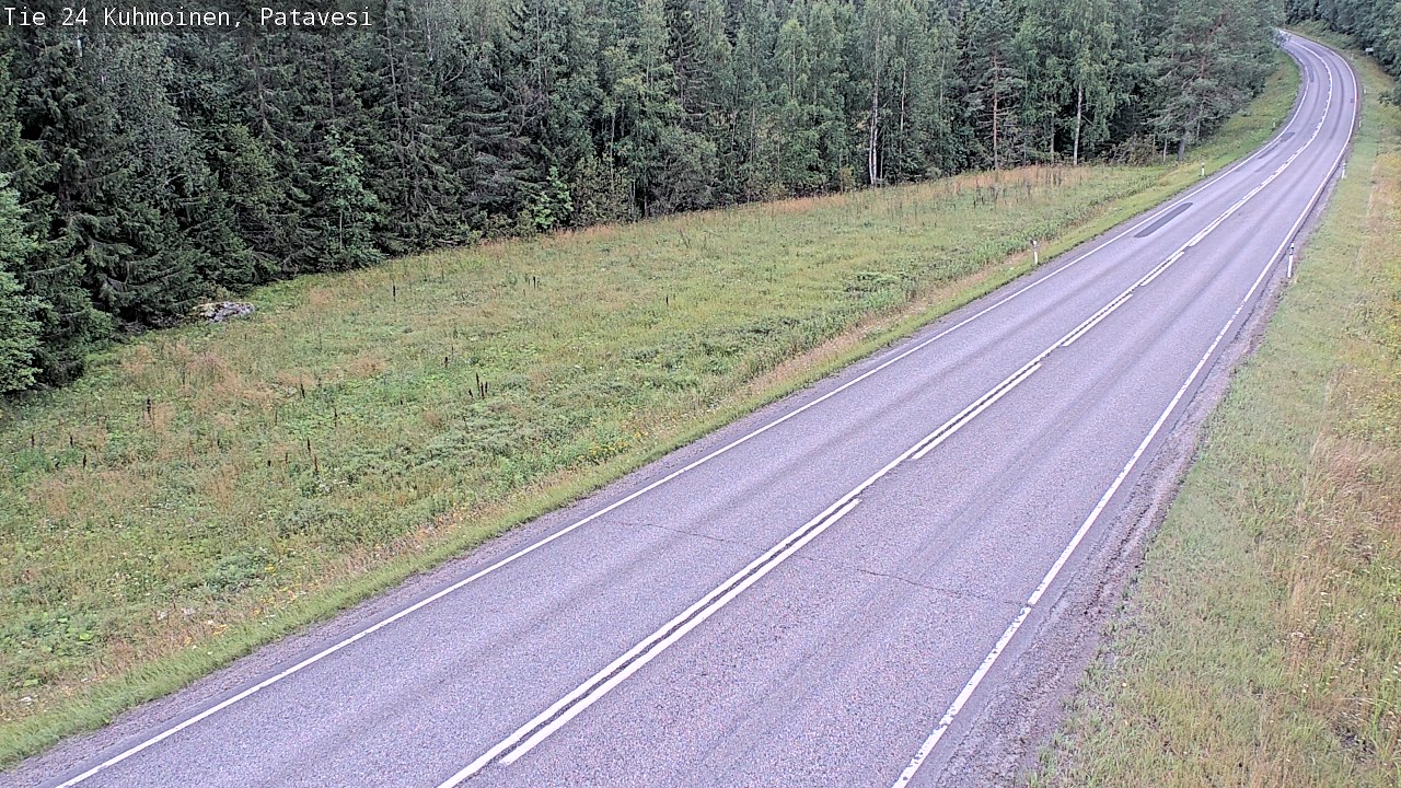 Weather Camera Image Road 24 Kuhmoinen, Patavesi, Kuhmoinen, Pirkanmaa