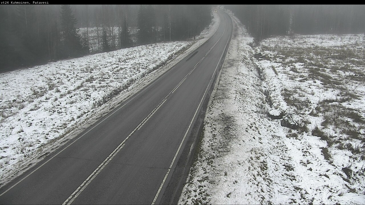 Weather Camera Image Väg 24 Kuhmois, Patavesi, Kuhmoinen, Pirkanmaa